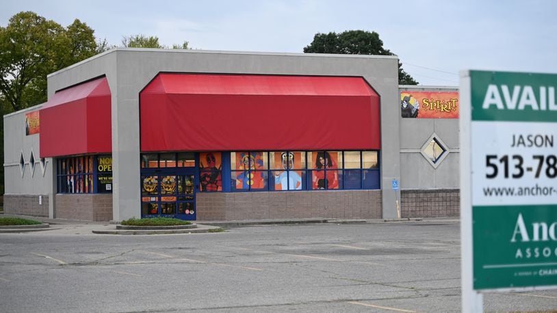 The former CVS Pharmacy, now a temporary Spirit Halloween pop-up location pictured here on Sept. 26, 2024, will be razed to make way for a QuikTrip gas station. A timeline for construction was not announced, but the company can proceed with seeking city permits for demolition and construction. MICHAEL D. PITMAN/STAFF