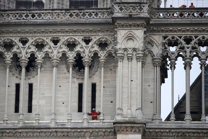 Photos: After Notre Dame fire, Paris surveys damage to historic cathedral