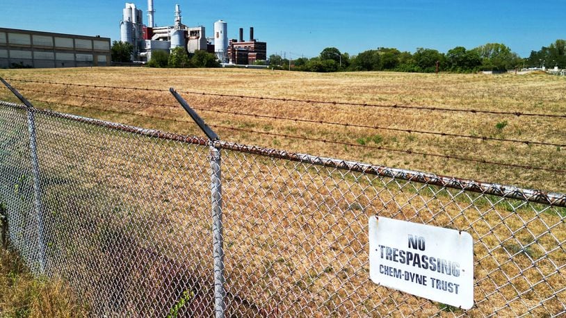 The U.S. Environmental Protection Agency issued earlier this year an Explanation of Significant Differences report on the Chem-Dyne Superfund site. They then advertised an announcement where the public can access this ESD report, which outlines the changes to the cleanup. Pictured is the Chem-Dyne site at 500 Joe Nuxhall Boulevard on Sept. 10, 2024. NICK GRAHAM/STAFF