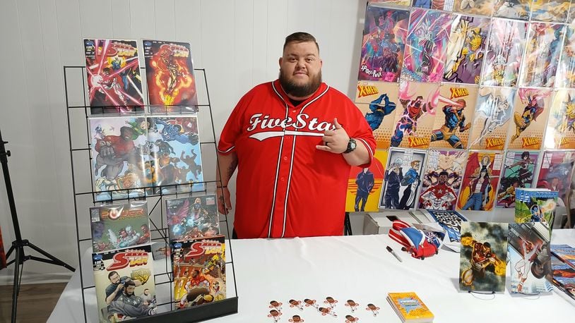 Middletown native, comic book writer, and podcast host Tony Klapper has always dreamed of bringing a Comic Con to town so that kids and community members can experience it. 
	“For me, I thought having an affordable Con, where people can come to and get that experience in their home city, would just be good for the city overall. So, that’s when I approached Jeri Lewis, and said, ‘I think this would be a hit in Middletown,’” said Tony Klapper.
	He said, “This will bring life to the other side of the classroom. Middletown is a very sports-driven city, and there’s nothing wrong with that, but having that outlet for those that aren’t into sports, having something they can go to, and be a part of is huge for the city.”   
	In 2017, Klapper self-published his first comic book FiveStar. In 2022, he signed with Freestyle Komics and Fivestar was then renamed “Kevin Terry is Fivestar” under its publication.
	Klapper goes by the alias Mr. FiveStar on social media, and he is co-host of two podcasts, “FiveStar Fridays” and “What The Fig.” Both podcasts are part of the Agents of Geekdom Network.
	Klapper will have a booth set up at Middletown Comic Expo and he will host a panel discussion. At the booth, he will be selling comic books, t-shirts, metal bookmarks, and prints. Columbus, Ohio-based Freestyle Komics will also have a booth at the expo and be a part of the panel.
	“If kids come to the panel, we’ll be telling them, ‘You can do this.’ This is something you can do,” Klapper said. “It’s cool because kids are going to be able to see people on different levels when they come to this Con. They are going to see people that are just starting out, others that have had some success with it, and those that are really successful. It shows the whole spectrum of writing comics, what that means, and what it looks like.” 
	Klapper hopes Middletown Comic Expo is something that people look forward to for many years to come.
	“I’m hoping one day this is an event people look forward to in Middletown and it becomes a staple,” he said. 
In addition to Klapper, there will be special guest appearances from Craig Boldman, Darryl Banks, Michael Watson, Ryan Robinson, Victor Dandridge, Adam Fields, David Cain, and many more. 
“Comic Con conventions are just a place where you can let your fandom be out there. You don’t have to hide what you’re a fan of. You can be there, and you can embrace it with other people,” Klapper said. 
Middletown Comic Expo will be held from 11 a.m. to 8 p.m. on Sat., Sept. 14 inside Johnston Hall at Miami University Middletown. Tickets are $10 in advance and $12 at the door. Children ages 11 and under are free with a paid adult. VIP ticket packages are also available at www.middletowncomicexpo.com.