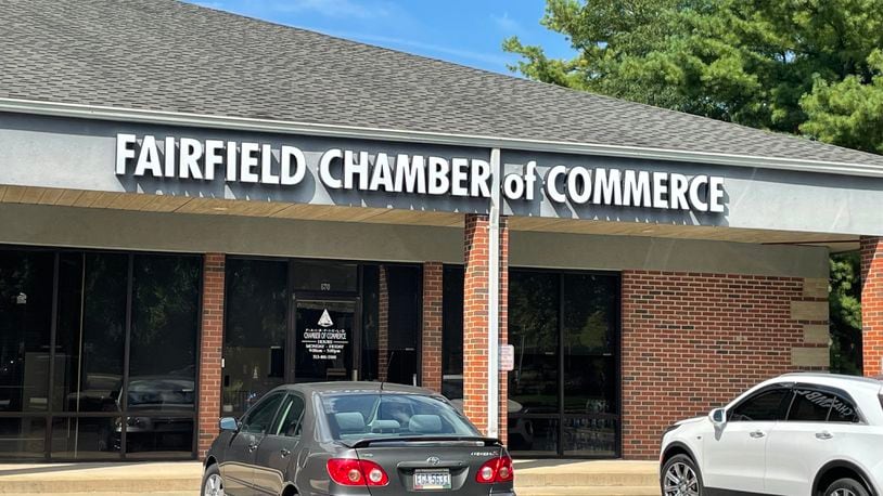 Fairfield Chamber of Commerce on Wessel Drive. MICHAEL D. PITMAN/STAFF 