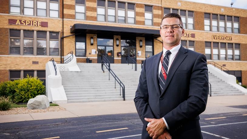 William Rice is the new superintendent for Ross Local Schools. NICK GRAHAM/STAFF