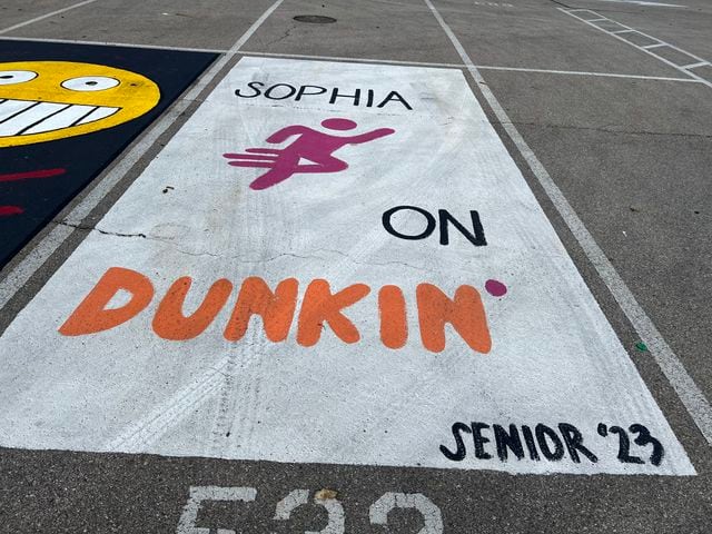 middletown high school senior parking lot 2022-2024