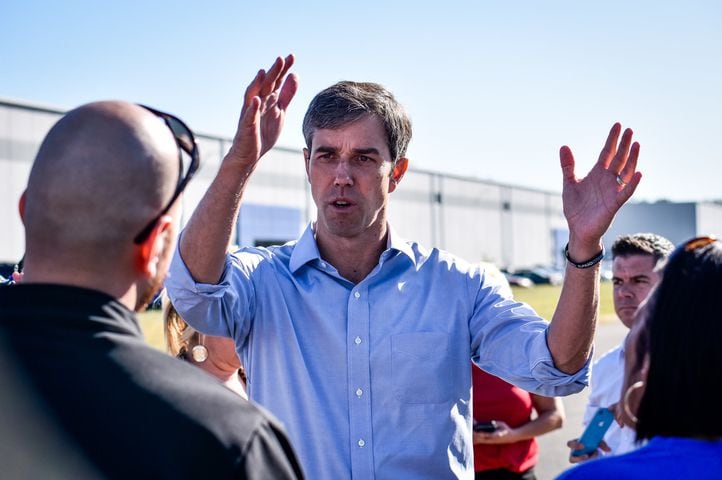 Presidential candidate visits UAW workers on strike in  West Chester