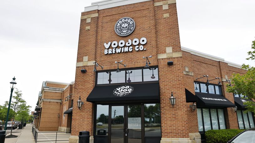 Voodoo Brew Pub is opening at Streets of West Chester in the former Mitchell's Fish Market location. NICK GRAHAM/STAFF