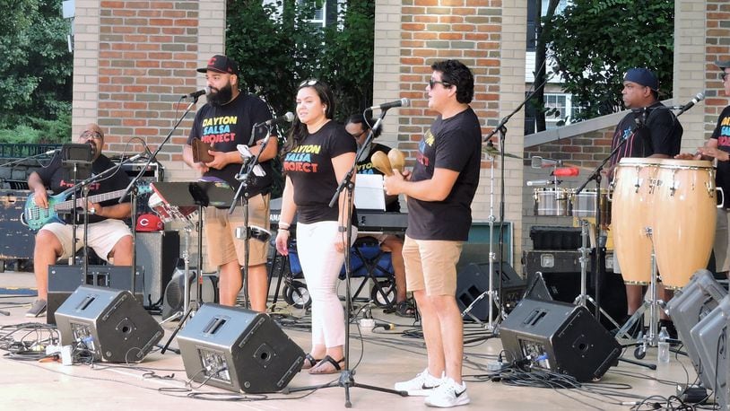 The Dayton Salsa Project will perform at the Sept. 7 Hispanic Festival and Expo at Fairfield's Village Green Park. 
Contributed photo