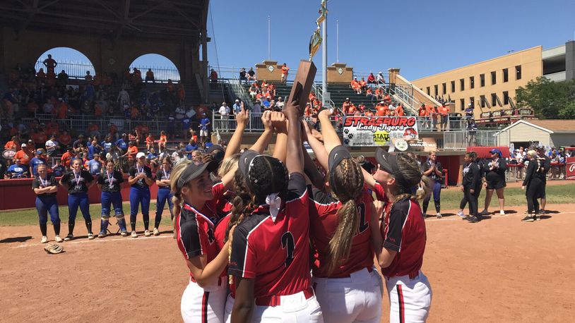 The Lakota West Firebirds won the Division I softball state championships on Saturday in Akron. MIKE DYER / CONTRIBUTED