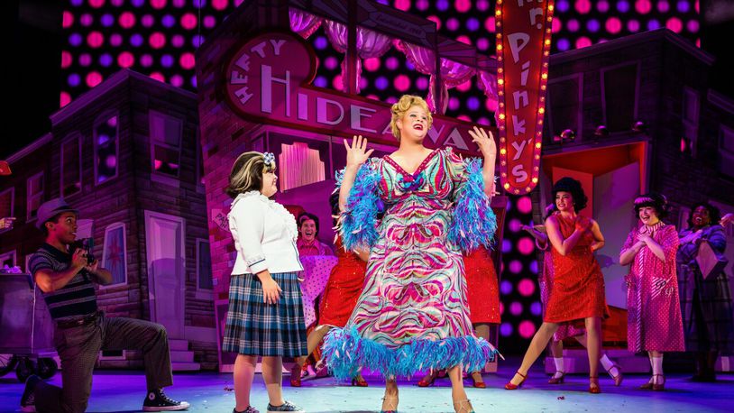 Hairspray the musical is being performed at the Aronoff Center in Cincinnati. JEREMY DANIEL/WCPO/CONTRIBUTED