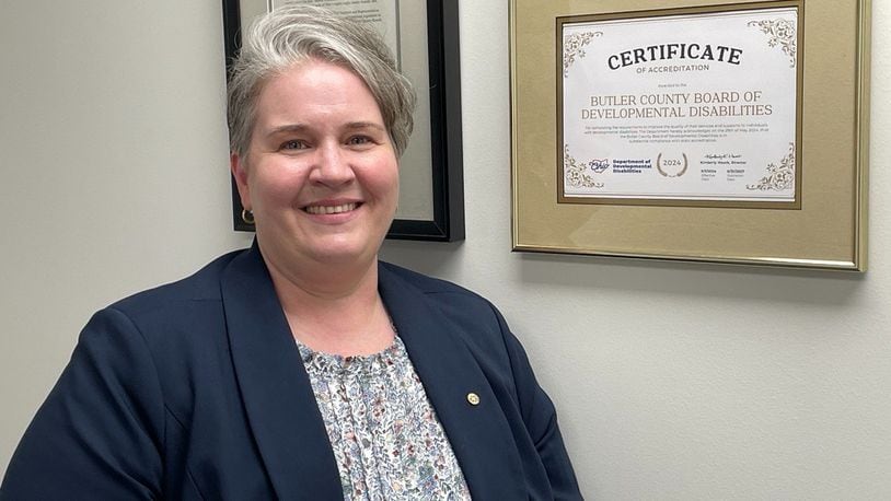 Pictured is Butler County Board of Developmental Disabilities Superintendent Lee Ann Emmons, who succeeded former superintendent Lisa Guliano. Emmons started on May 1. PROVIDED