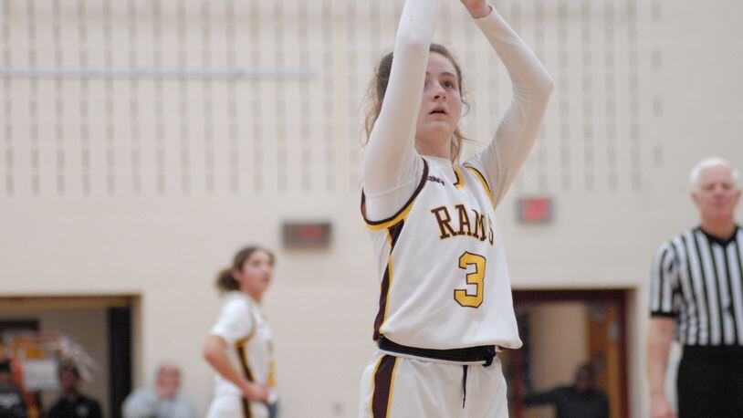 Ross junior Lanie Lipps led the Rams in scoring in their win over Bellbrook on Thursday night. Chris Vogt/CONTRIBUTED