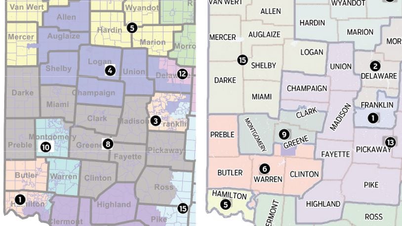 Congressional redistricting proposals