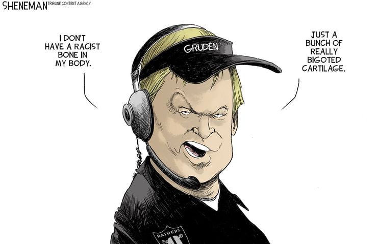 WEEK IN CARTOONS: Jon Gruden, supply chain issues and more