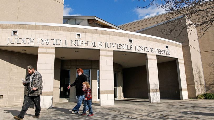 The Butler County Juvenile Justice Center. STAFF FILE PHOTO