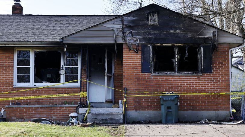 The cause of Hamilton house fire that injured two people Tuesday morning remains under investigation. NICK GRAHAM/STAFF