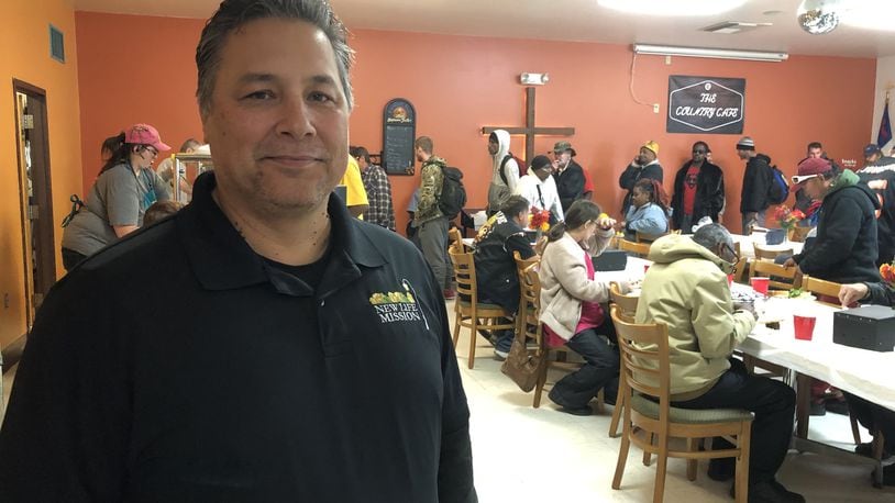 Felix Russo is pastor and director at New Life Mission, a 50-year-old agency that has been helping the poor since 1969 and has racheted up its mission to be a hub of different services that can help lift people out of poverty. MIKE RUTLEDGE/STAFF