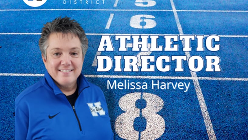 Hamilton Schools announced Thursday its governing school board intends to promote interim athletic director Melissa Harvey to permanent director later this month. Harvey replaced former Athletic Director Bill Stewart who resigned in January in the wake of an investigation into a student basketball player's transfer eligibility. (Provided Photo\Journal-News)