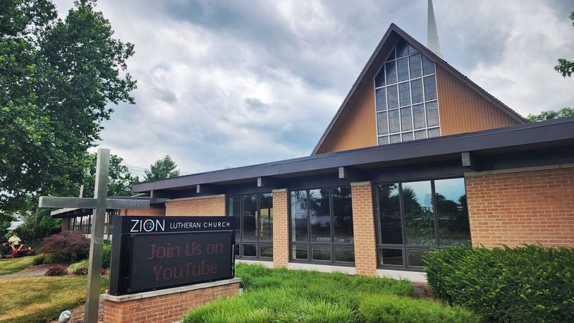 Zion Lutheran Church at corner of Breiel Blvd. and Ventral Ave. in Middletown. NICK GRAHAM/STAFF