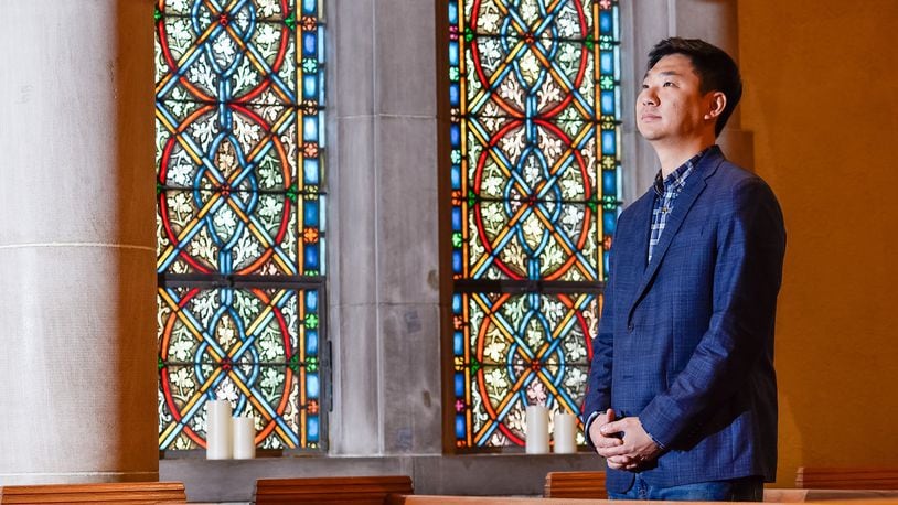 Brian Choi is the newest pastor of Park Avenue United Methodist Church in Hamilton. He was appointed as pastor of the church on July 1. NICK GRAHAM / STAFF