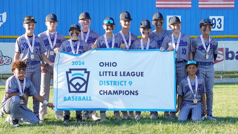 West Side Little League won its 39th straight district title Wednesday night with a 16-0 victory over Anderson Twp. Chris Vogt/CONTRIBUTED