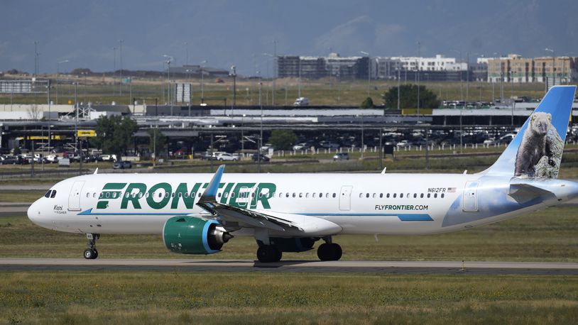 Frontier Airlines is launching a new nonstop flight from Cincinnati/Northern Kentucky International Airport to Sarasota. (AP Photo/David Zalubowski)