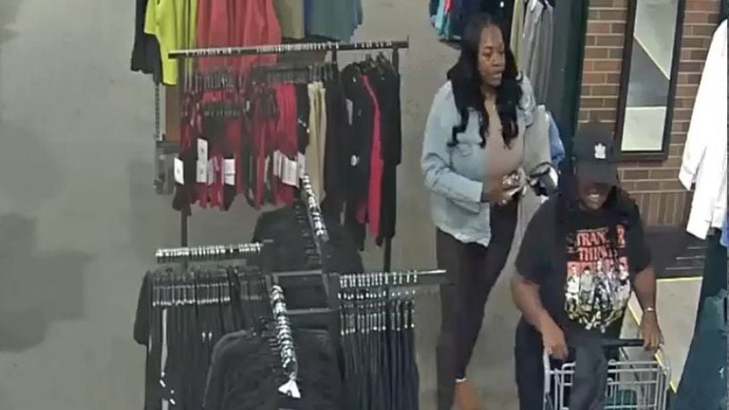 Suspects in a theft from Dick's Sporting Goods at Liberty Center on Aug. 21. BUTLER COUNTY SHERIFF'S OFFICE