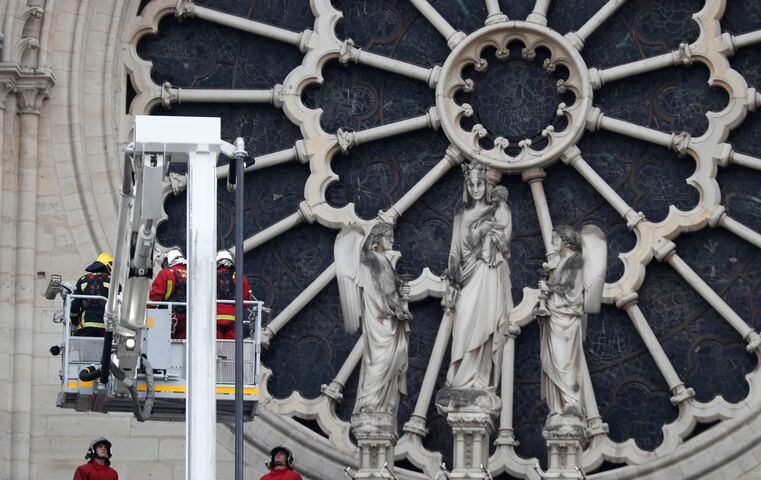 Photos: Notre Dame Cathedral after the fire