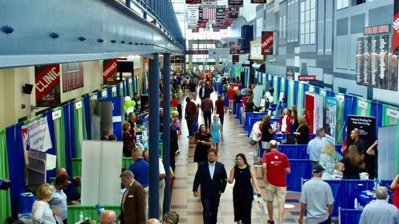 One of the region’s largest business expos will be held July 16 in West Chester Twp. at Lakota West High School. The annual West Chester Liberty Chamber Alliance Regional Business Expo, which features companies and organizations in two of southwest Ohio’s fastest growing townships and beyond, regularly draws big crowds and this year will have new attractions. FILE/JOURNAL-NEWS