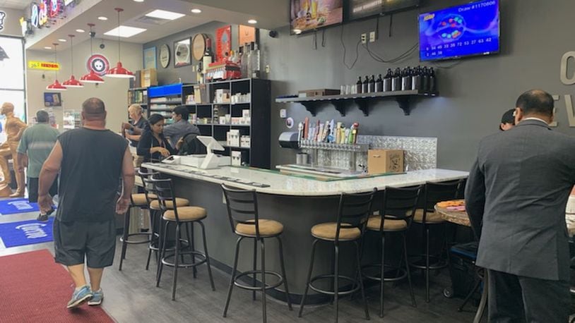 The first fully Ohio Liquor or OHLQ branded store in the region recently debuted at Kings Mills Liquor, 5271 Kings Mills Road, in Mason. OHLQ locations are private businesses which own and operate retail outlets and sell spirituous liquor products on consignment. CONTRIBUTED