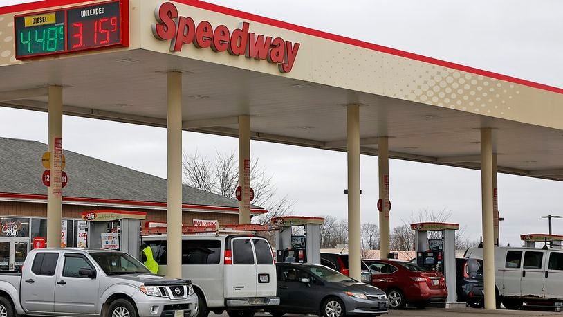 A Speedway gas station on Bechtle Avenue in Springfield. BILL LACKEY/STAFF