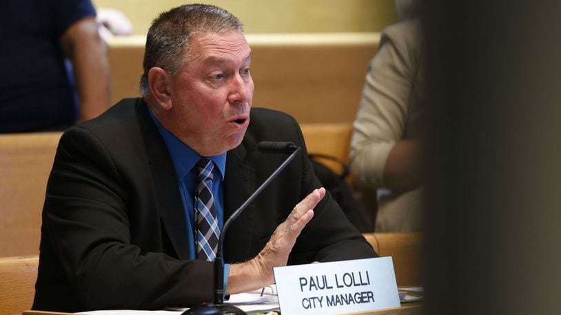 Middletown City Council voted unanimously Tuesday, July 16, 2024, to accept the abrupt resignation of City Manager Paul Lolli. MICHAEL PITMAN, STAFF