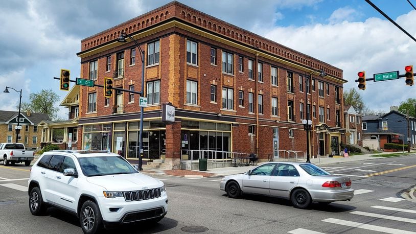 Aglamesis Bros' Ica Cream and Chocolate will come to Hamilton's downtown in the Davis Building along Main Street, shown in this 2021 file photo. NICK GRAHAM/STAFF