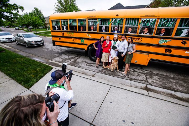 Mason graduates get diplomas delivered to their front door