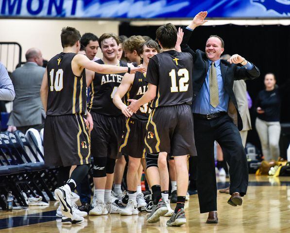 Badin vs Alter Basketball