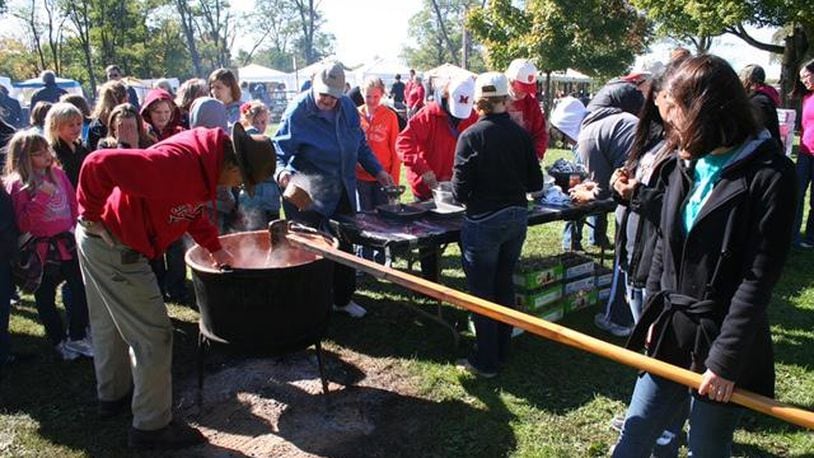 The 59th Annual Apple Butter Festival, presented by The Oxford Museum Association, is headed to Hueston Woods Pioneer Farm on Oct. 5 and 6. (Photo is from a previous Apple Butter Festival.)