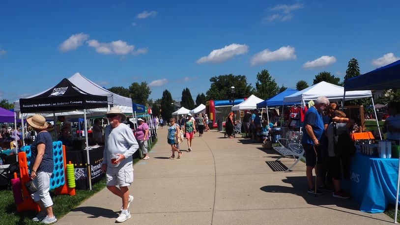 Hamilpalooza will be held from noon to 6 p.m. Saturday at Marcum Park, Hamilton. There will be a car show, vendors, community resources, food trucks, and live music. Photo is from the 2002 Hamilpalooza. ANANTH RAMAN/CONTRIBUTING PHOTOGRAPHER