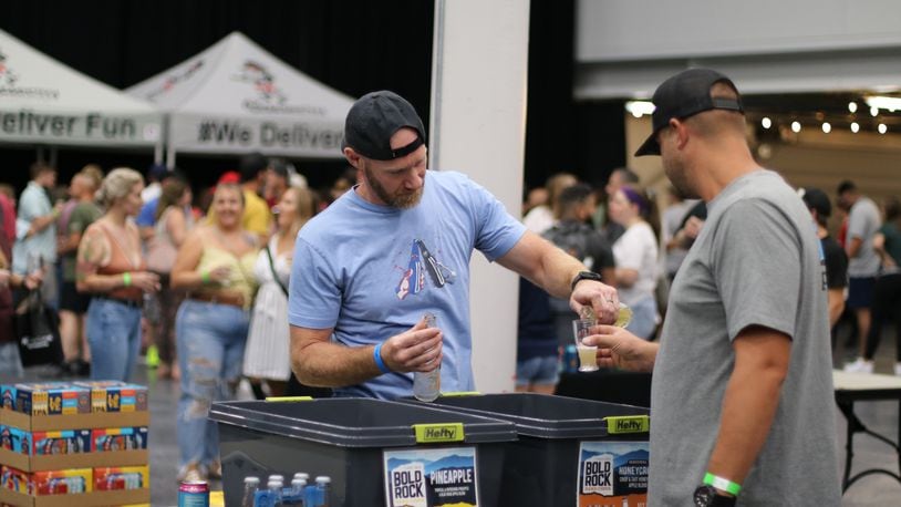 Guests attend Nook Brew Fest at Spooky Nook Sports' Pennsylvania location. In Hamilton, the inaugural Nook Brew Fest is slated for Aug. 19. CONTRIBUTED/SPOOK NOOK