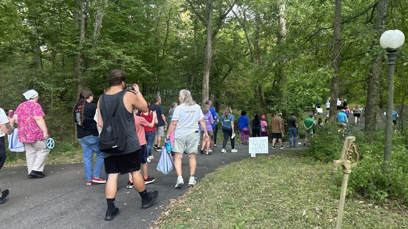 The 6th annual Walk to Remember was held Sept. 5 at Pyramid Hill Sculpture Park, Hamilton. WCPO