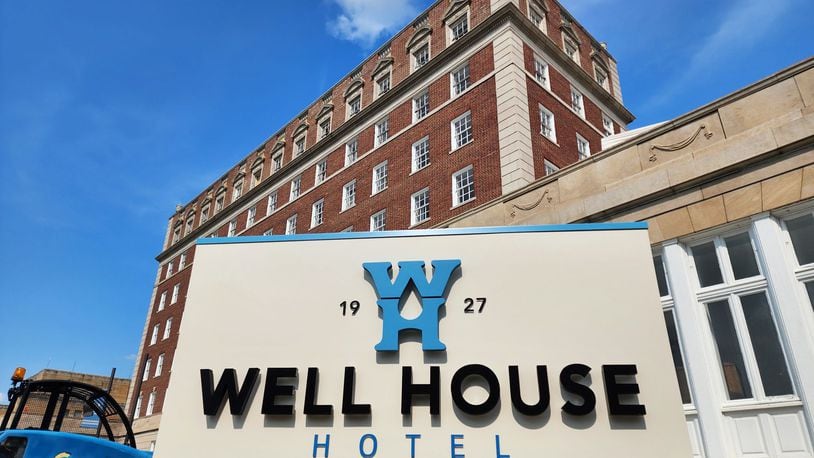 The Well House Hotel Hamilton is now taking reservations for stays beginning in January. The renovation of the former Anthony Wayne building, which was initially a hotel nearly a century ago and was most recently an apartment building, is now a part of the Tapestry Collection by Hilton. The Greater Hamilton Chamber of Commerce is hosting a VIP sneak preview of the latest Hamilton hotel. The $100 per person event known as The Social Exchange is a 1920's era themed soiree from 6 to 10 p.m. on Saturday, Nov. 9, 2024. NICK GRAHAM/STAFF