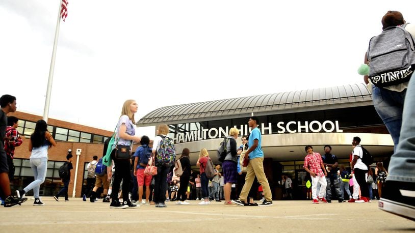 FILE: Hamilton High School in Ohio.