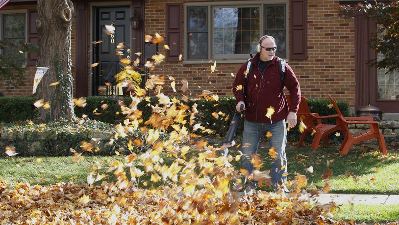 Free leaf collection in Fairfield residential areas started Nov. 6. STAFF FILE PHOTO