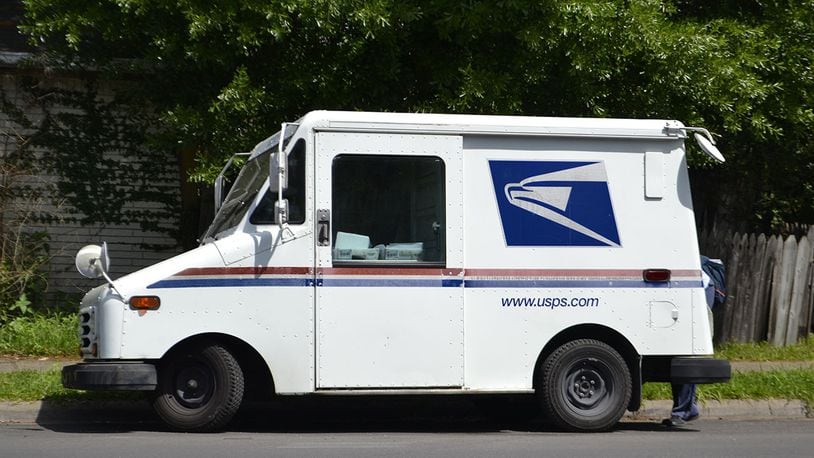 File photo of a USPS truck.
