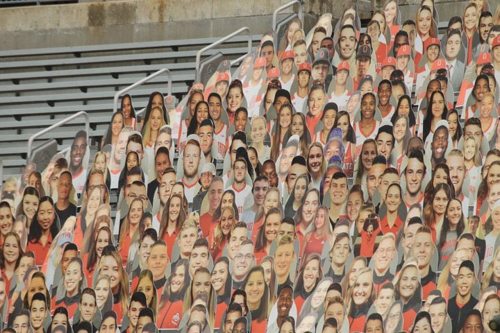 Photos: Ohio State fan cutouts at Ohio Stadium