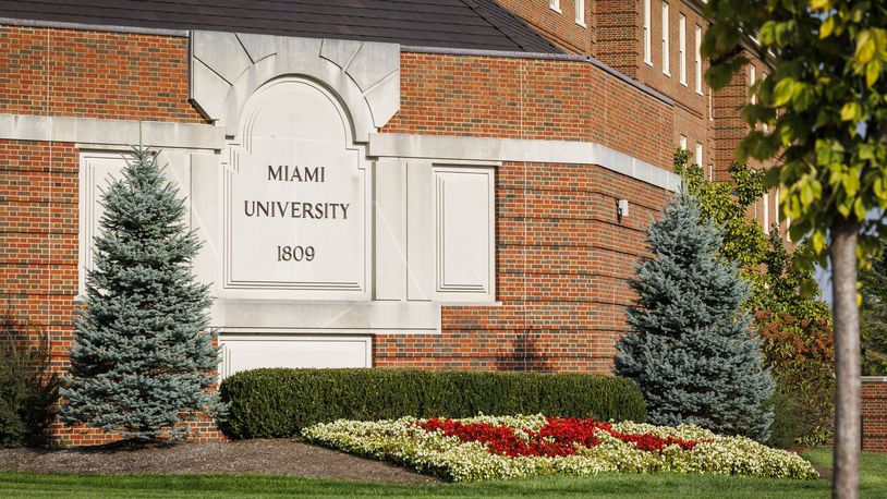 Pearson Hall on the campus of Miami University in Oxford. NICK GRAHAM /STAFF