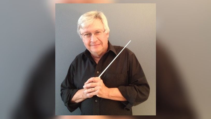 The Southwestern Ohio Symphonic Band will present its annual holiday concert Dec. 3 at Dave Finkelman Auditorium. Pictured here is SOSB Music Director Danny Maddox Nichols. CONTRIBUTED