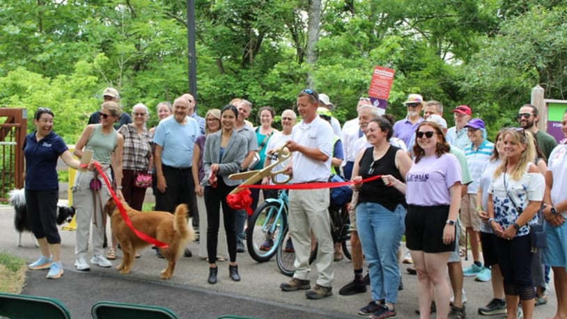 This past June, Oxford held a ribbon cutting ceremony for Phase Three of the Oxford Area Trail System (OATS). The trails are an important part of the city’s efforts to reduce reliance on personal vehicles and limit carbon emissions. SEAN SCOTT/OXFORD FREE PRESS