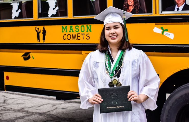 Mason graduates get diplomas delivered to their front door