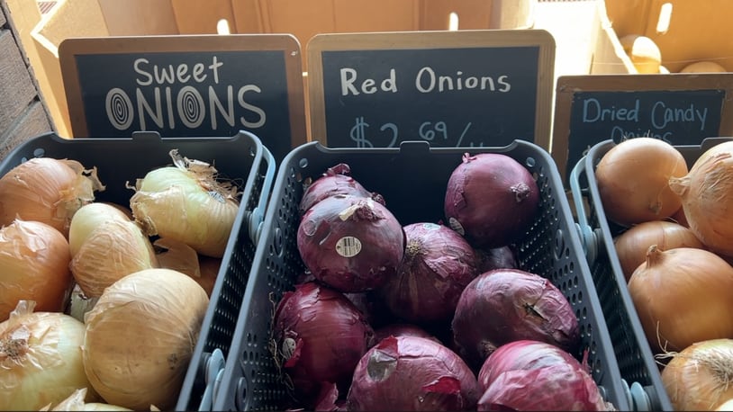 Produce at Burwinkel Farms in Ross Twp. WCPO