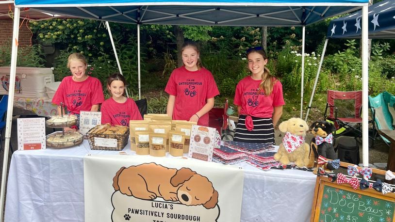 The Fairfield Farmers Market has partnered with Children’s Entrepreneur Market, an award-winning program that instructs young people about the power of entrepreneurship, innovation and leadership through experiential learning, for two markets this summer. The kids were part of the May 22 market and will return for the July 24 market. CONTRIBUTED