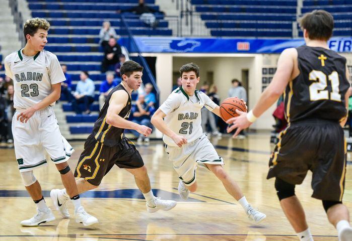 Badin vs Alter Basketball