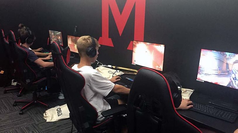 The growing popularity of "esports" video gaming and its industry has Miami University offering a summer camp for teen gamers. The camp this week is an extension of Miami's leadership position in recent years as one of the first schools in the nation to offer a graduate degree in esports management. (Provided Photo\Journal-News)